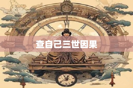 查自己三世因果