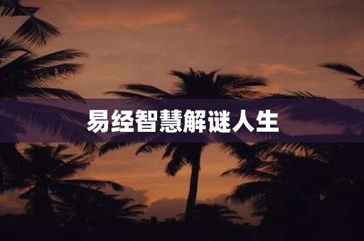 易经智慧解谜人生