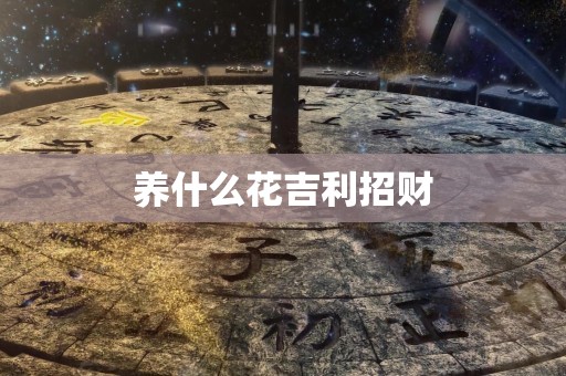 详细阅读:养什么花吉利招财 养什么花吉利招财