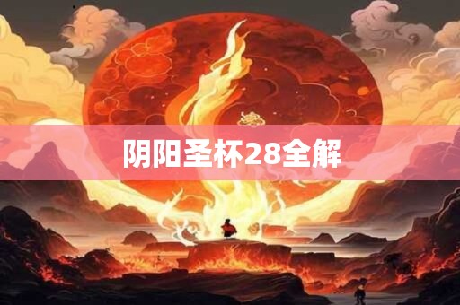 阴阳圣杯28全解
