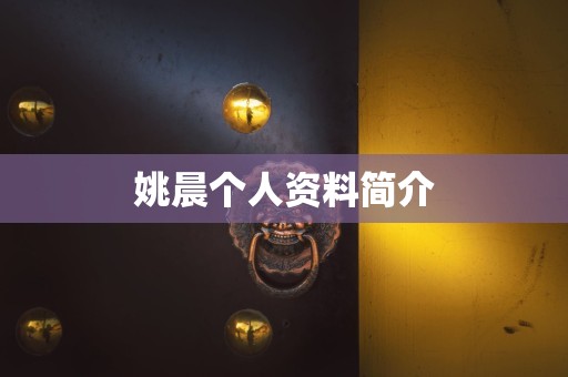 姚晨个人资料简介