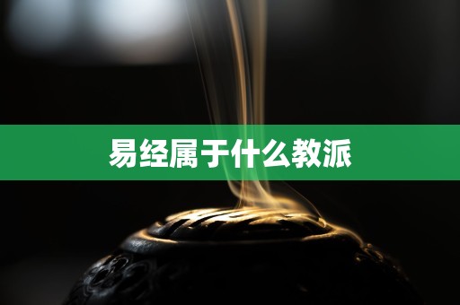 易经属于什么教派