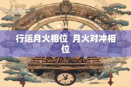 行运月火相位  月火对冲相位