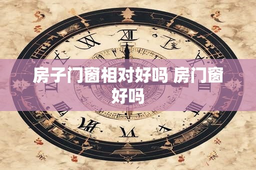 房子门窗相对好吗 房门窗好吗