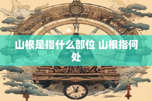 山根是指什么部位 山根指何处