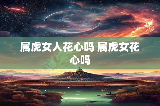 属虎女人花心吗 属虎女花心吗