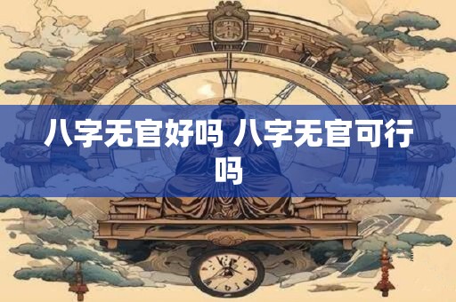 八字无官好吗 八字无官可行吗