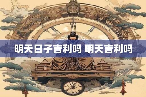 明天日子吉利吗 明天吉利吗